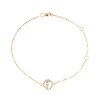 Bracciale Bolzoni in Oro giallo Diamante 0.1 Ct BR355-F-OGW - BR355-F-OGW